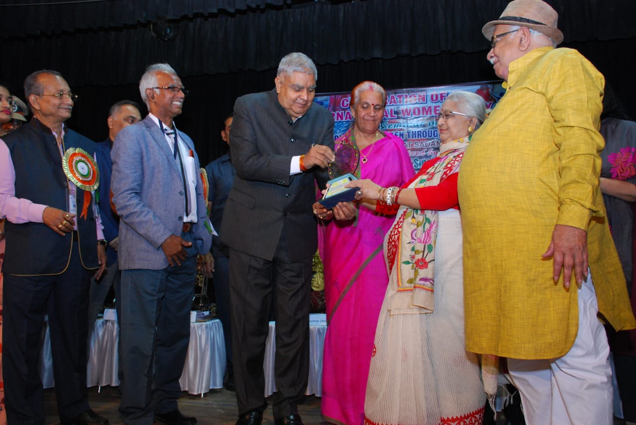 Chiranjib Ghosh at a social recognition programme