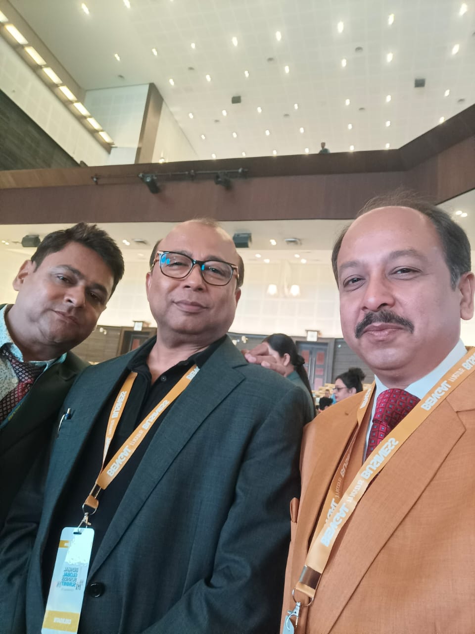 Chiranjib Ghosh at an international networking event