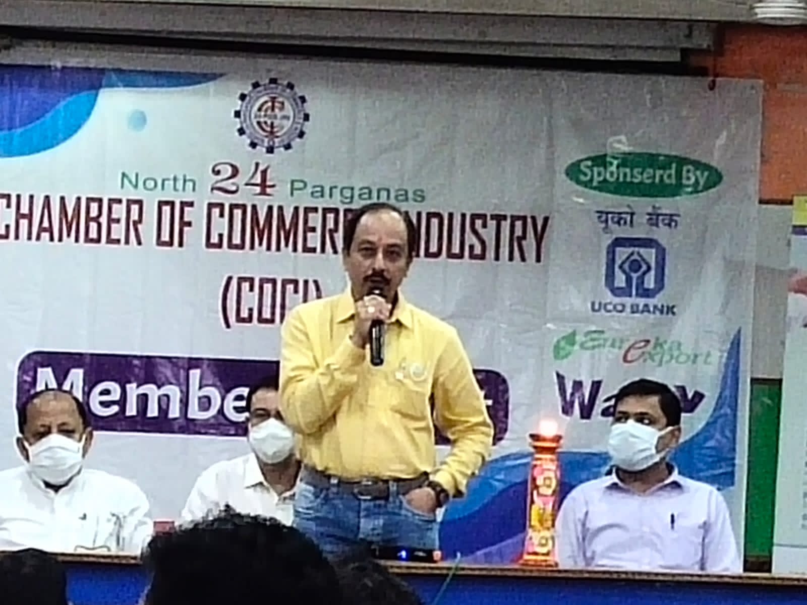 Chiranjib Ghosh at a chamber leadership programme